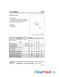 Datasheet UTCX0202 производства UTC